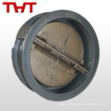 cast iron dual plate wafer swing check diverter Valve